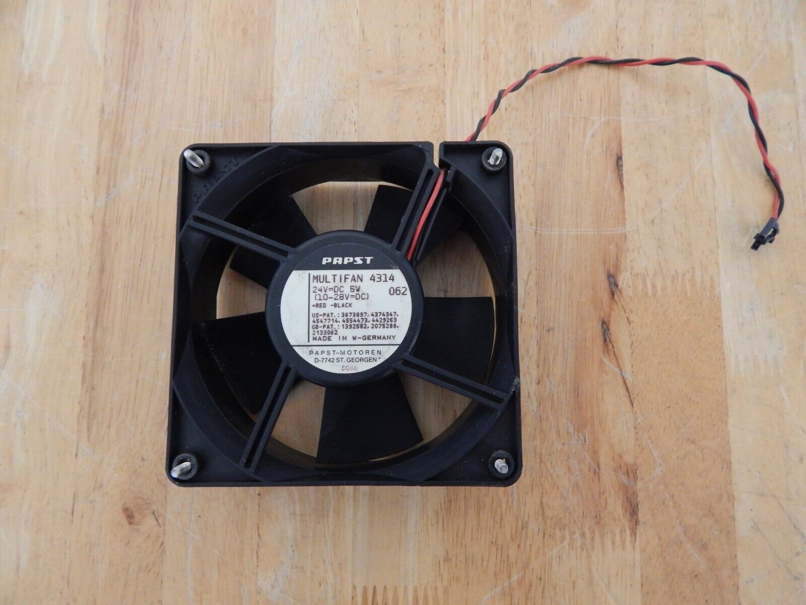 PAPST Multifan 4314 Axial Cooling Fan, *LOT of 3* PAPST Multifan 4314 Axial Cooling Fan, *LOT of 3*